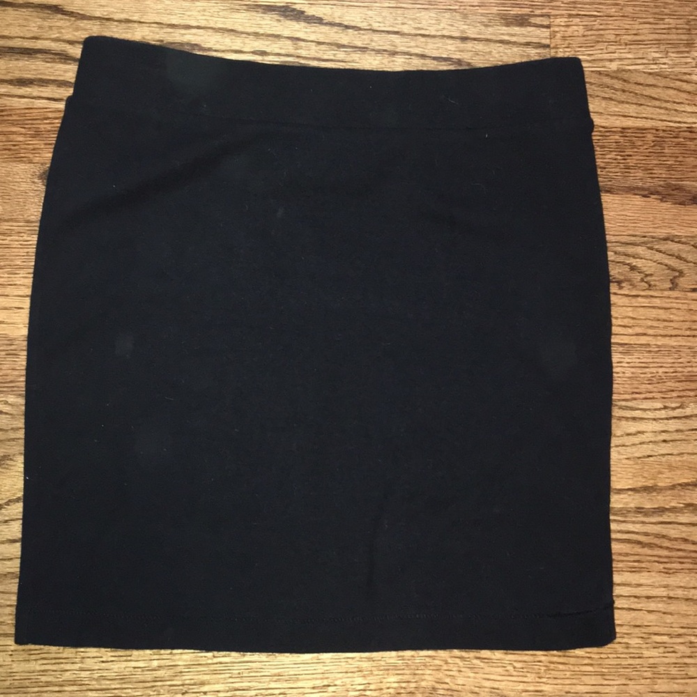 Cotton mini skirt
